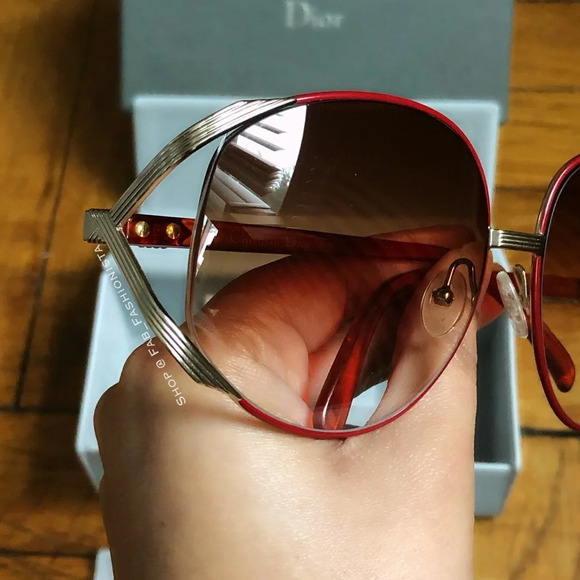 CHRISTIAN DIOR VINTAGE Oversized SUNGLASSES ❤️HOST PICK 9/6❤️ - Picture 4 of 15